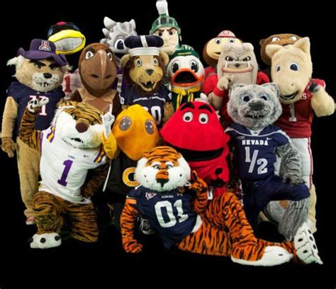 high school mascots that are similar to college mascots